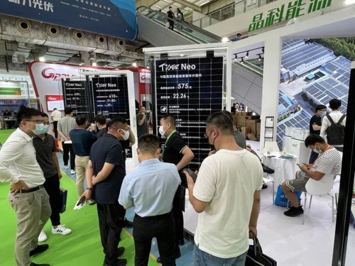 600w 晶科能源n型tiger neo重磅亮相山东济南光伏展