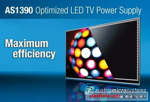 奥地利微电子推出最新led电视 新品快讯